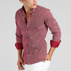 Anthony Long Sleeve Shirt // Claret Red (XS)