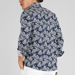 Reuben Long Sleeve Shirt // Navy (S)