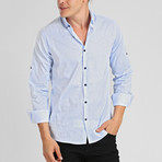 Lance Long Sleeve Shirt // Blue (S)
