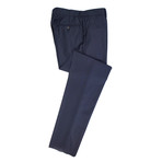 Brunello Cucinelli // Twill Wool Dress Pants // Navy Blue (Euro: 50)