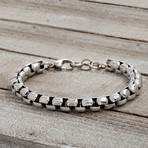 Chain Link Bracelet // Silver