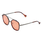 Voyager Sunglasses // Shiny Gunmetal + Amber