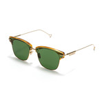 Allev Sunglasses // Bottle Green