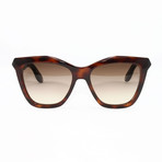 Women's GV7008S Sunglasses // Havana + Black