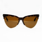 Women's GV7078S Sunglasses // Dark Havana