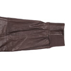 Elrond Leather Jacket // Brown (XS)