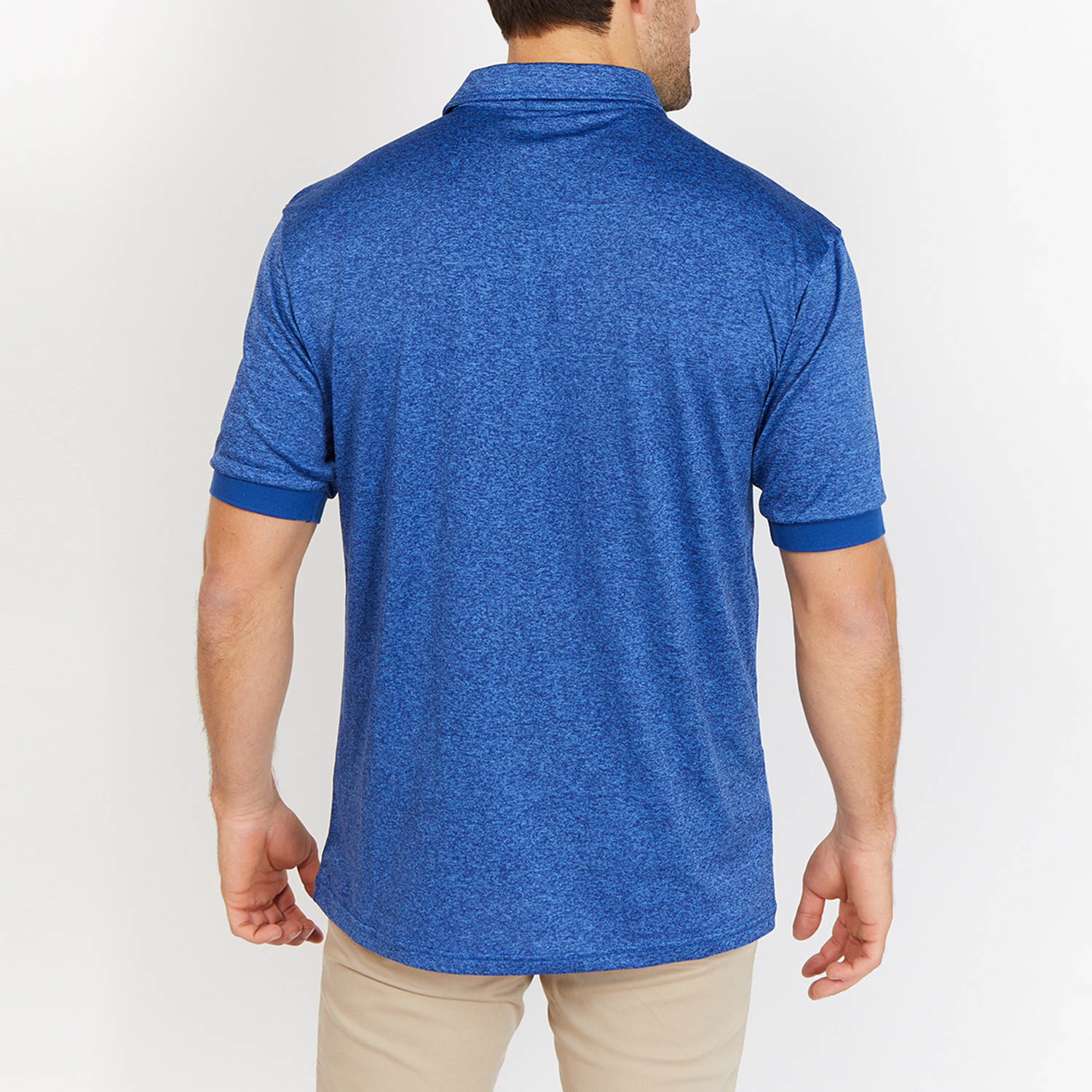 Mason Polo Shirt // Royal Blue (Large) - Blanc - Touch of Modern