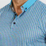 James Polo Shirt // Sapphire Blue (XL)