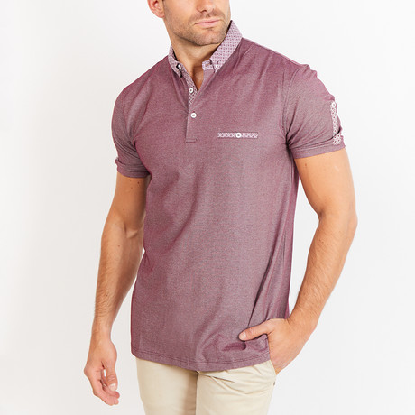 Caleb Polo Shirt // Purple (S)