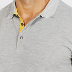 Eli Polo Shirt // Light Gray (XL)
