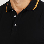 Hudson Polo Shirt // Black (XL)