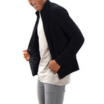 Theo Leather Jacket Regular Fit // Black (L)