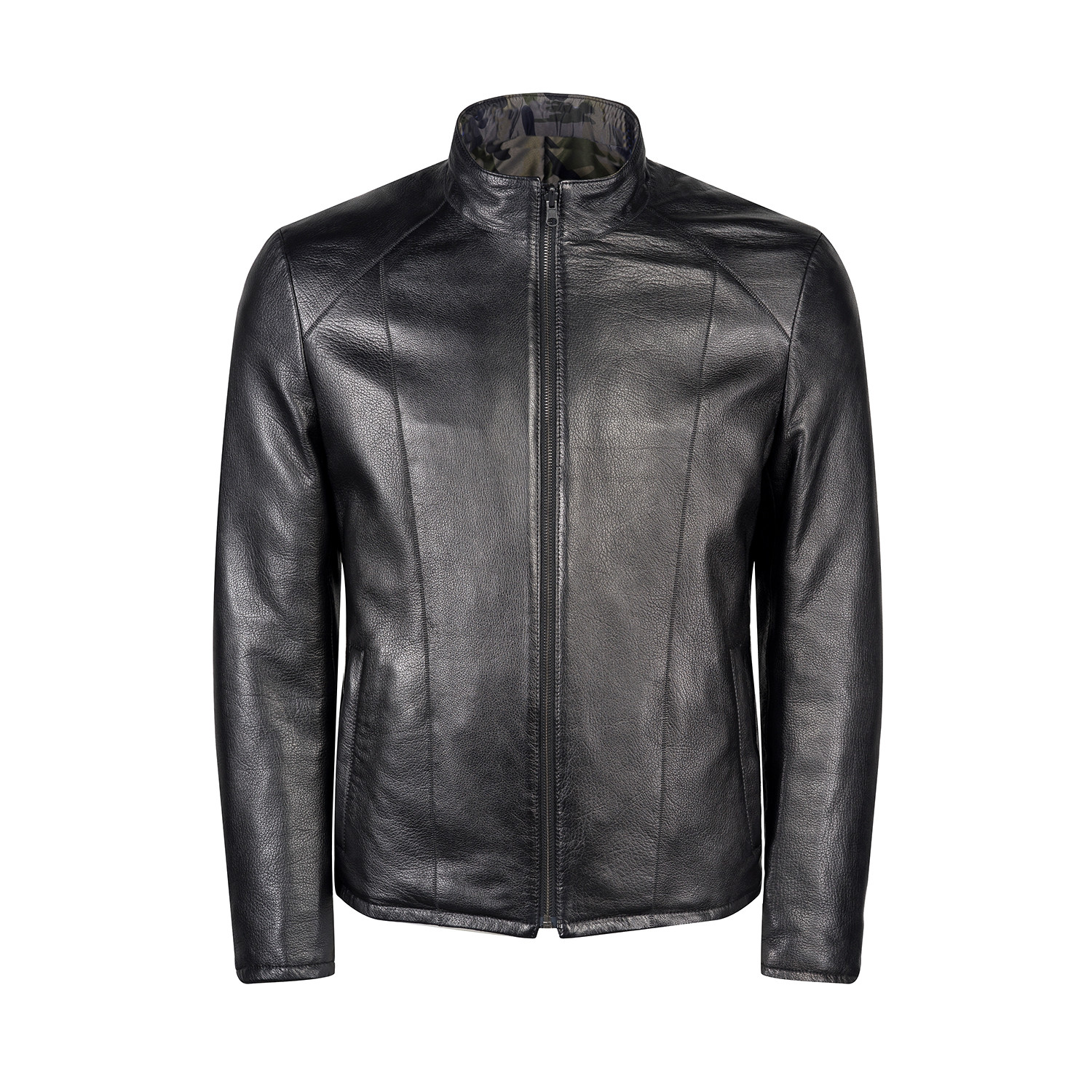 Ray Leather Jacket Slim Fit // Black (S) - Ruck & Maul // Markawell ...