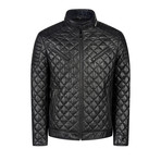 Tom Leather Coat Slim Fit // Black (XS)