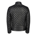 Tom Leather Coat Slim Fit // Black (XS)