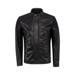 Gulliver Leather Jacket Regular Fit // Black (M)