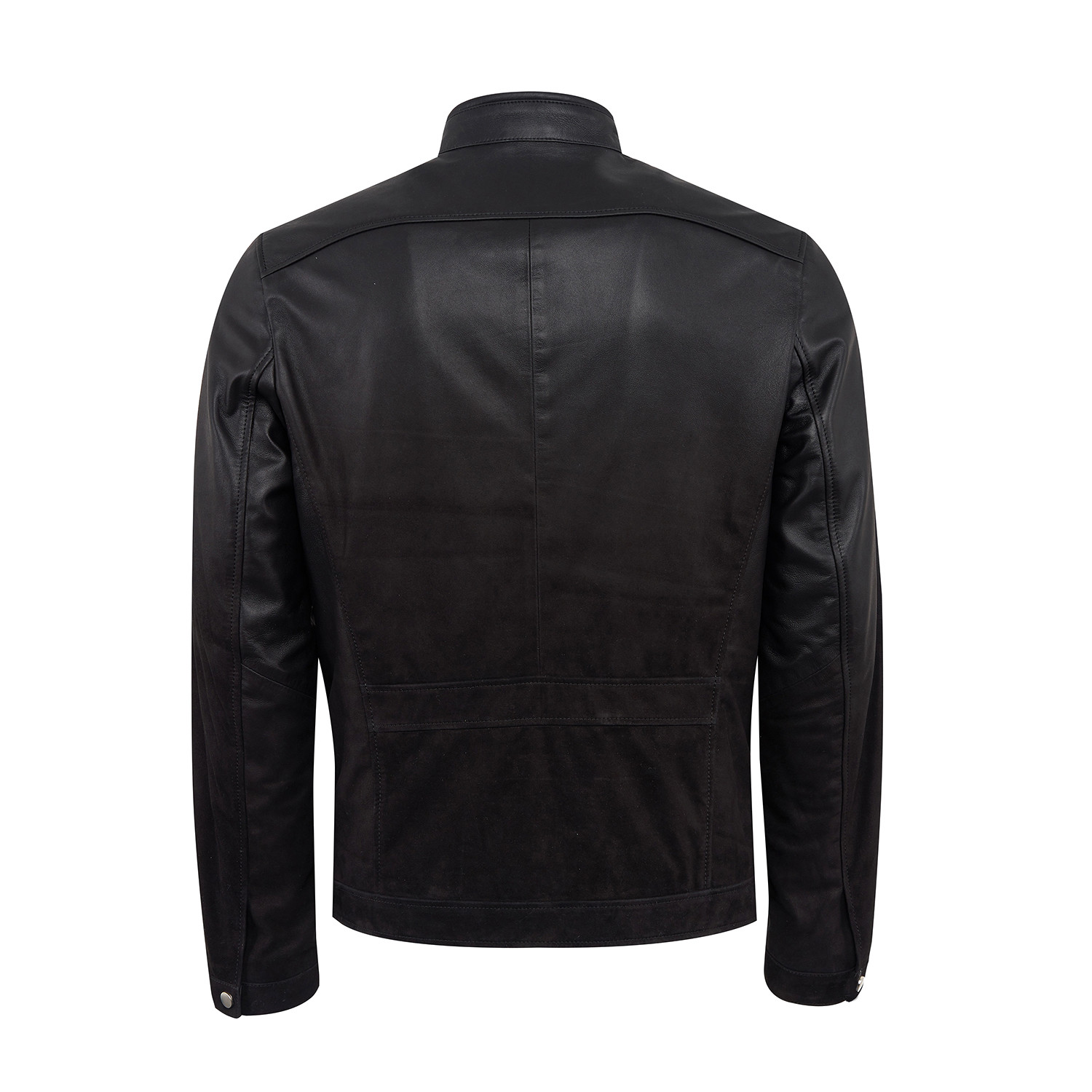 Ike Leather Jacket Regular Fit // Black (2XL) - Ruck & Maul - Touch of ...