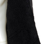 Asher Leather Coat Regular Fit // Black (L)