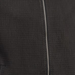 Edison Leather Jacket Slim Fit // Black (L)