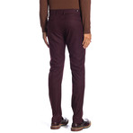 Harry Stretch Comfort Pants // Burgundy (38WX34L)