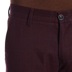 Harry Stretch Comfort Pants // Burgundy (38WX32L)