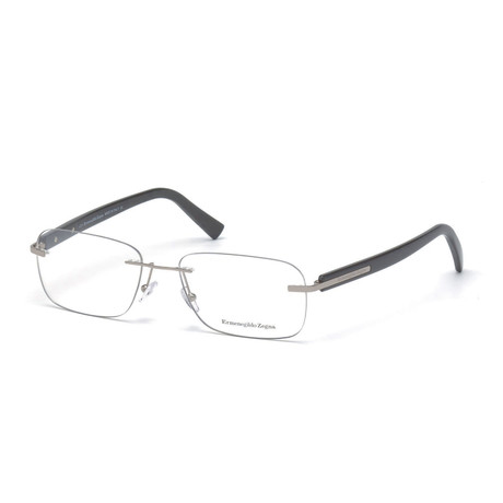 EZ5003-017 Eyeglasses // Matte Palladium