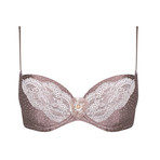 Shade Pixie Bra // Vanilla + Brown (34C)