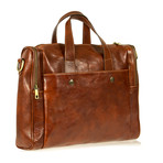 Theodore Professional Briefcase (Brown)