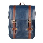 Valentin Backpack (Blue + Brown)