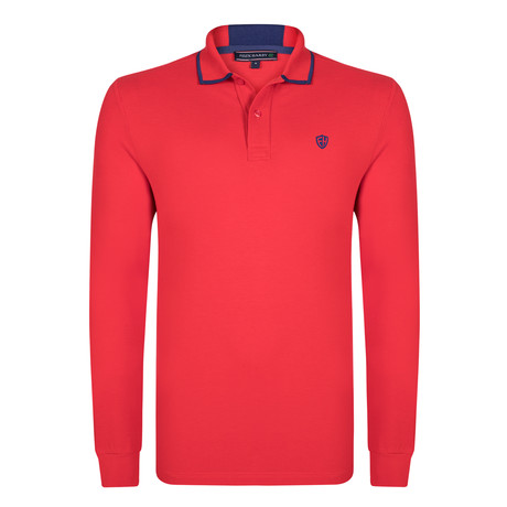 David LS Polo Shirt // Red (S)