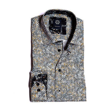 Milo Modern Fit Dress Shirt // Gray (S)