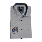Charles Slim Fit Dress Shirt // Gray (S)