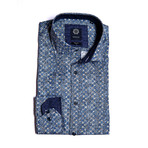 Dylan Slim Fit Dress Shirt // Blue (M)