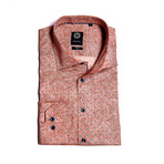 Edward Slim Fit Dress Shirt // Orange (S)