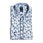 Francis Slim Fit Dress Shirt // Light Blue (2XL)
