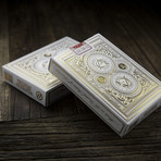 Artisan Playing Cards // White Edition // Set of 2