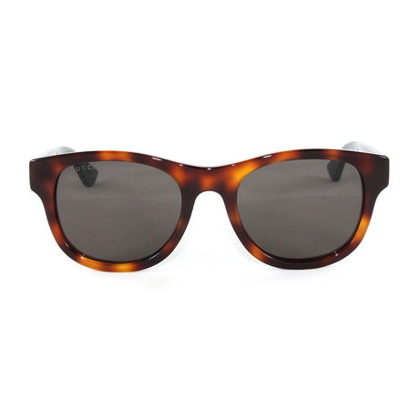 Men's GG0003S Sunglasses // Avana + Green + Red