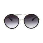 Men's GG0061S Sunglasses // Gold + Black