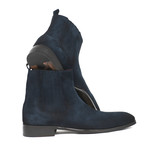 Suede Chelsea Boots // Navy (Euro: 38)