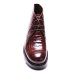 David Boot Dress Shoes // Tobacco Croco (Euro: 42)