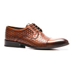 Iker Cap Toe Dress Shoes // Brown (Euro: 45)