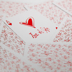 Love Me Playing Cards // Set of 2