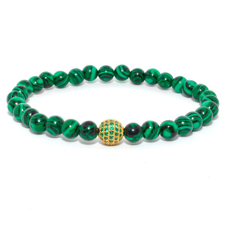 Malachite + Green Bracelet