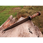 Damascus Gladius Dagger // BK0225