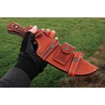 Carbon Steel Tracker Knife // BK0228