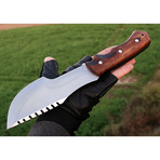 Carbon Steel Tracker Knife // BK0228