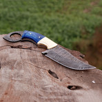 Damascus Skinner Knife // HK0264