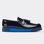 Sincere Loafer Moccasin Shoes // Navy Blue (Euro: 38)