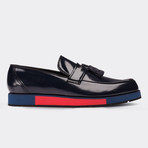 Derek Loafer Moccasin Shoes // Navy Blue (Euro: 43)