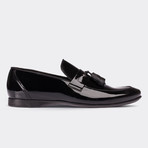 Camryn Loafer Moccasin Shoes // Black (Euro: 38)